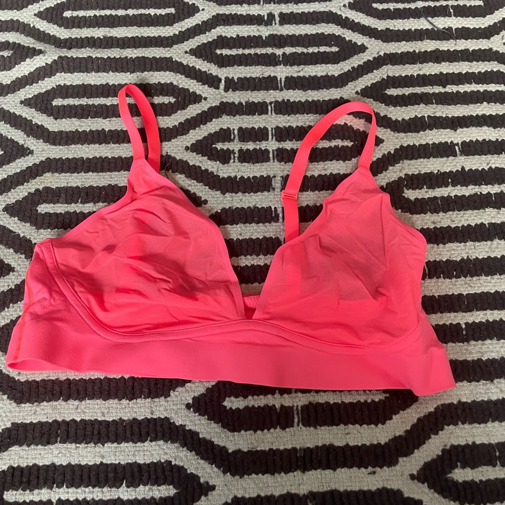Neon Mesh Bralette (Aerie Smoothez)